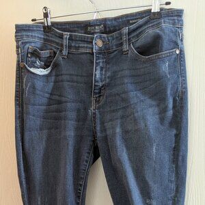 Judy Blue Skinny Fit Raw Hem Distressed 15 32 Style JB82113DK